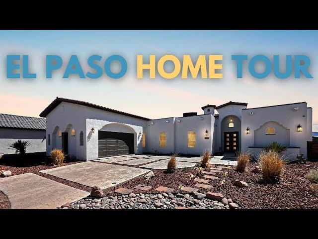 Home Tour of an EL Paso Pool House in a Gated Community