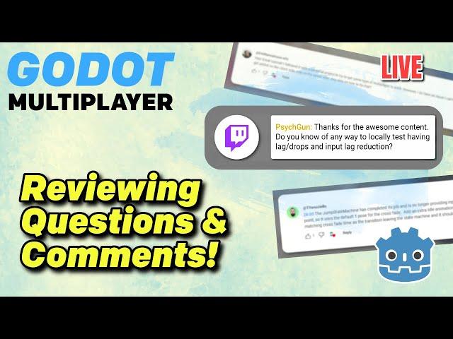 Answering your Godot Multiplayer Questions | Part 2