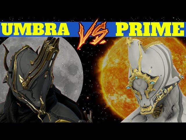 Warframe | Excalibur Prime vs Excalibur Umbra