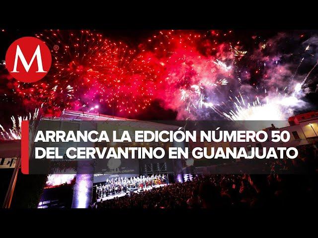 Inicia la edición 50 del Festival Internacional Cervantino