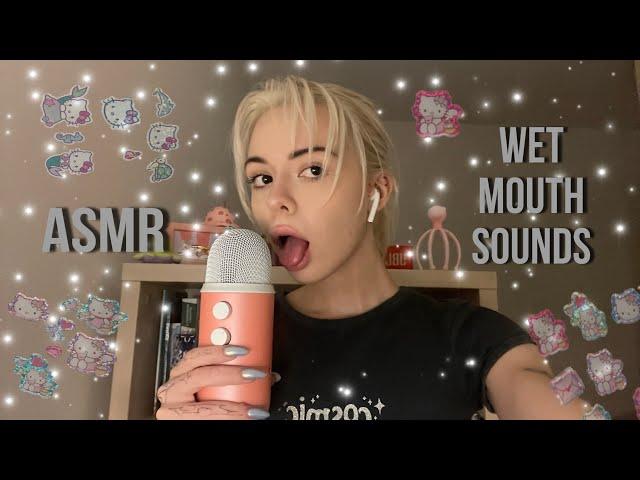 ASMR WET MOUTH SOUNDS ( gross mouth sounds )