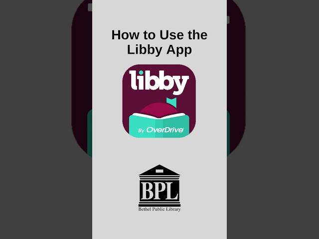 How to Use Libby e Reader by Overdrive