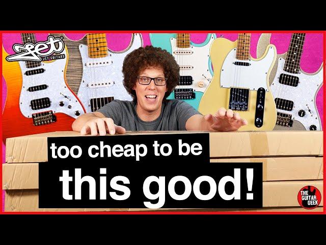 The Best NEW budget guitar brand that you've never heard of (but should)! Jet Guitars