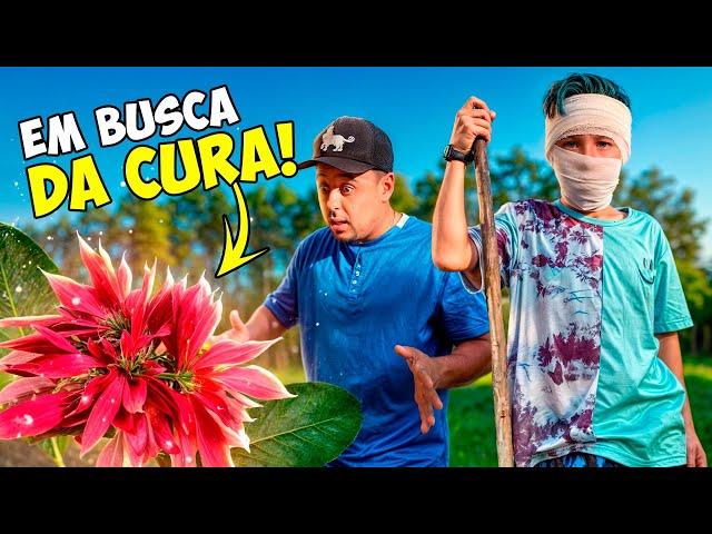 SOBREVIVI NA FLORESTA *atrás da cura #viral #comedy #love