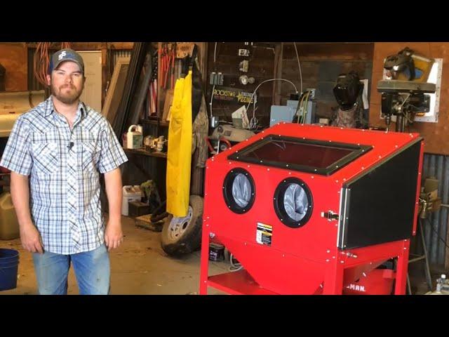 Testing Out the Harbor Freight 40 lb. Blast Cabinet!