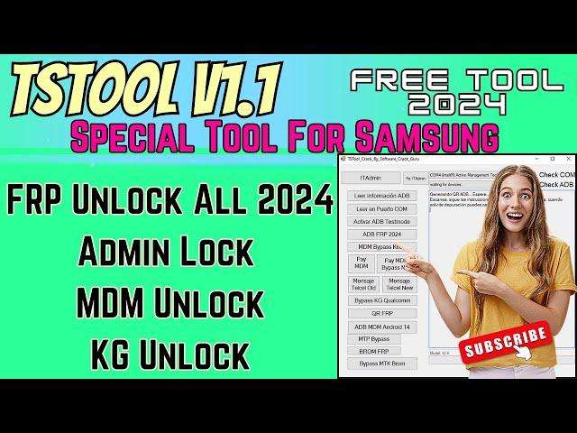 TSTool v1.1 Ultimate Guide: MDM Bypass, FRP Unlock, and More!