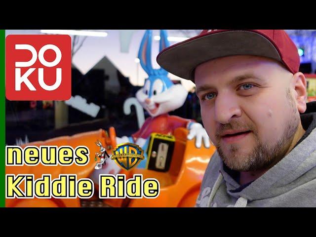  Automatenaufsteller  Doku neues Kiddie Ride im Automaten Laden