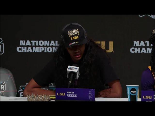 Hear from the players who helped clinch the NCAA championship for LSU