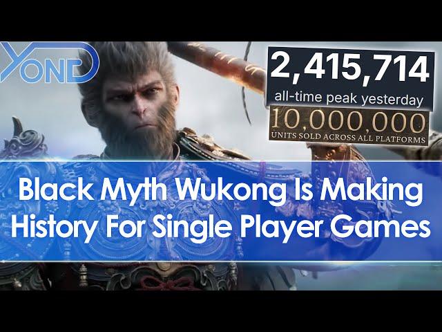 Black Myth Wukong breaks records and makes history with insane player numbers and sales