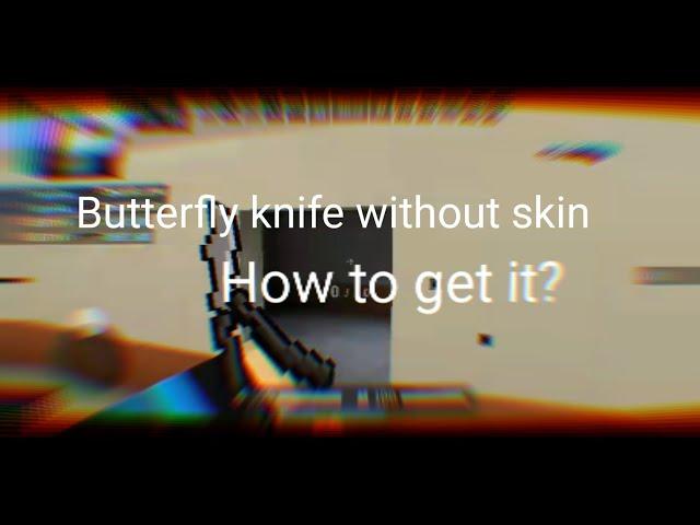 How to get butterfly knife in BPM (FREE)