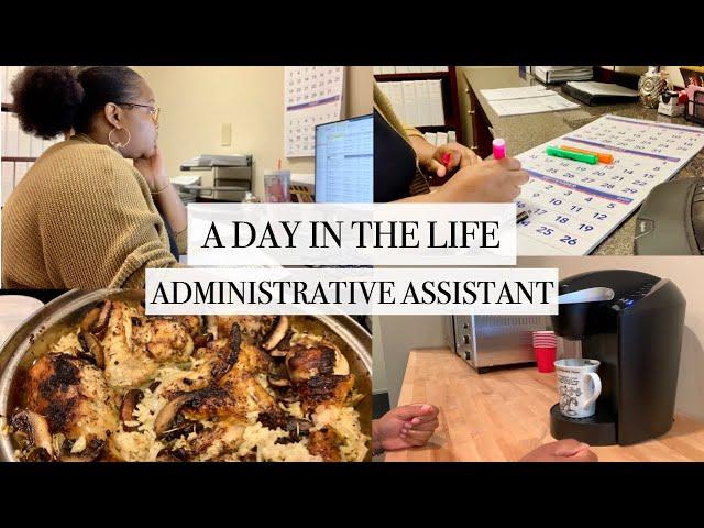 (Vlog 9) A Day In The Life of a Administrative Assistant in Atlanta | Full-Time Office Job