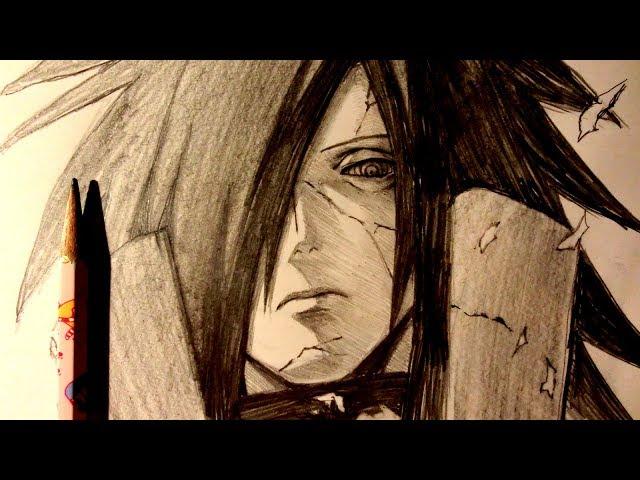 ASMR | Pencil Drawing 81 | Madara (Request)