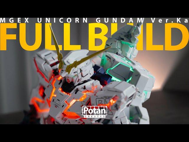 The 100 hours - I painted $250 Gunpla MGEX Unicorn Gundam Ver.Ka | 地獄の所業 MGEX ユニコーンガンダム ガンプラ全塗装