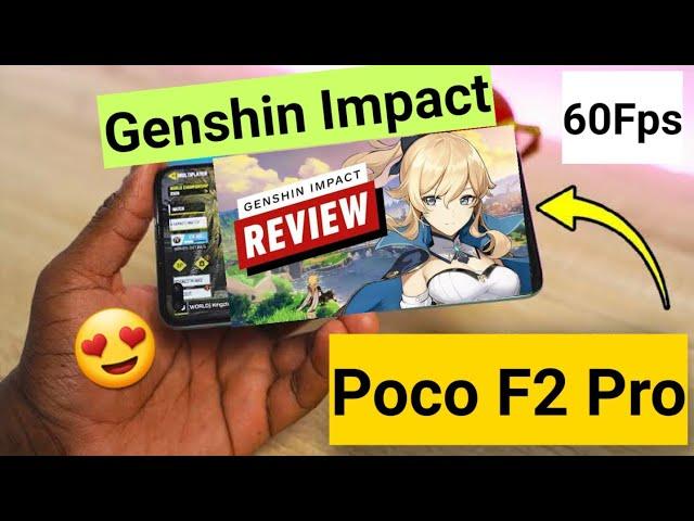 Poco f2 pro genshin impact 60fps high graphics gameplay test