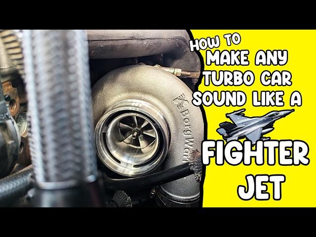 The EASY Way To Make Your Turbo Car Sound Incredible.