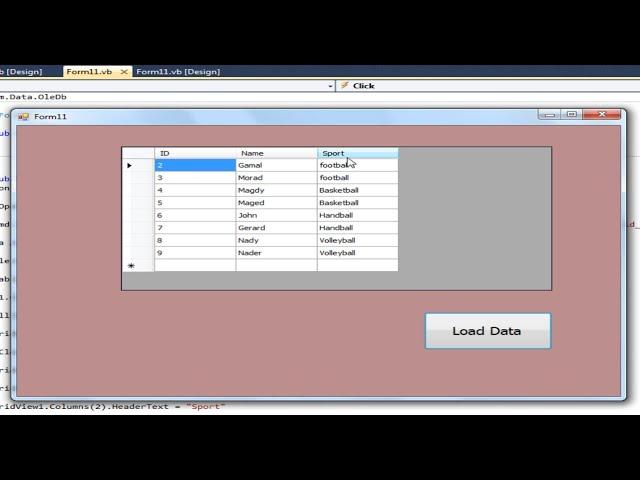 Visual basic.net: How to get data in datagridview from two tables using inner join