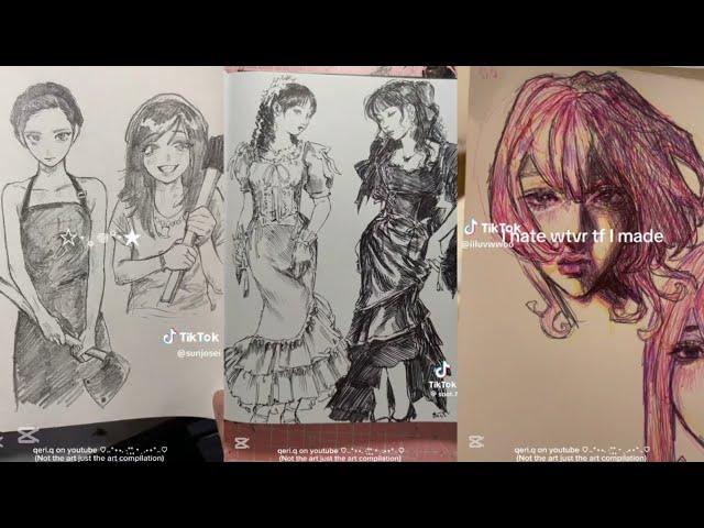 .Tiktok art compilation. - Tiktok arts 