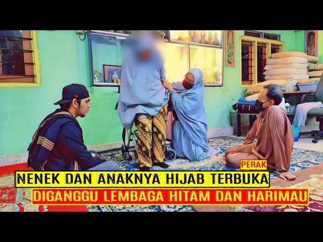 NENEK DAN ANAKNYA HIJAB TERBUKA DIGANGGU LEMBAGA HITAM DAN HARIMAU (PERAK)