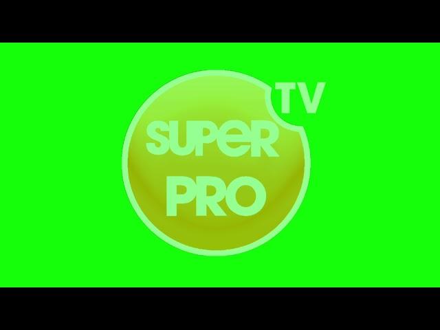 Логотип и пропорция SUPER PRO TV в стиле РЕН ТВ 2007