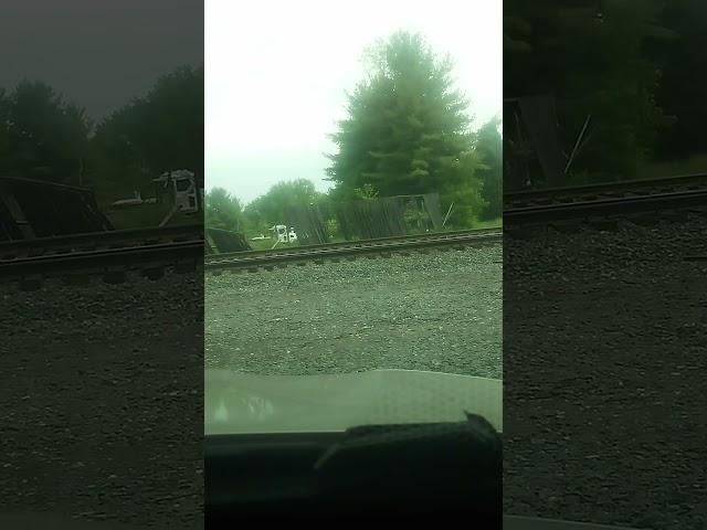 Norfolk Southern Coal Hopper Train is Passing Salem Ohio