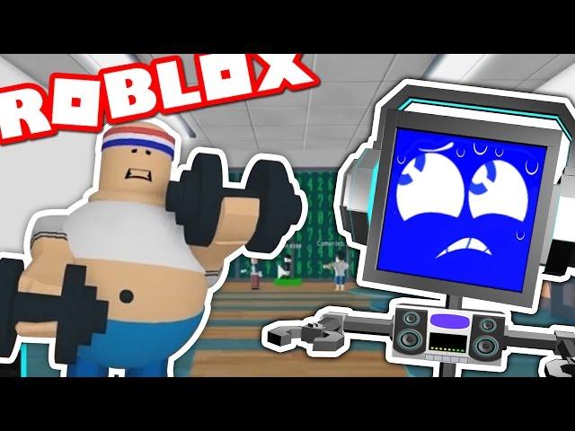 ESCAPE THE GYM OBBY | ROBLOX