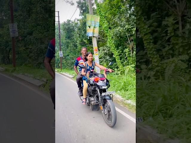 Riding with my father️#minivlog #video #shortvideo #youtubeshorts #vlog #driving  #father #ride