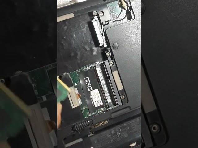 Ram opening from Laptop