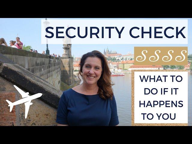 SSSS on Boarding Pass- TSA Airport Security Check- What Not To Pack in Carry On Luggage