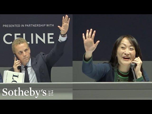Bidding Battle in Hong Kong for Claude Monet's Masterpiece | Sotheby's