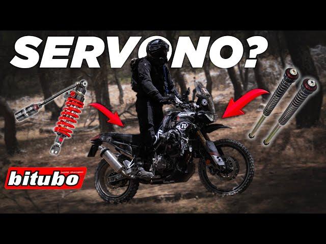 CAMBIARE SOSPENSIONI ALLE MOTO ADVENTURE PER DIVENTARE PRO RIDER? BITUBO x TUAREG 660