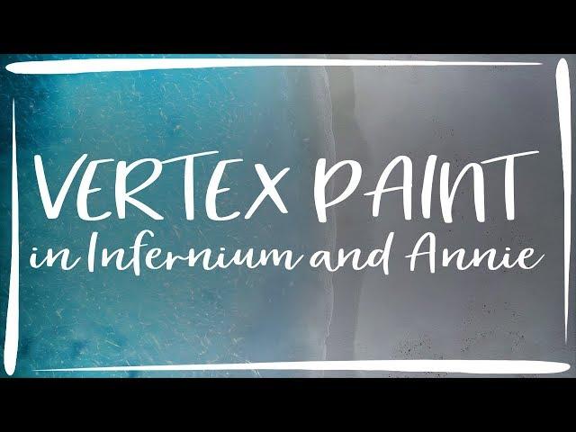 Advanced UE4 Vertex Paint examples in Annie Amber and INFERNIUM