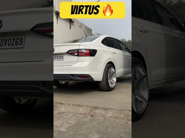 Volkswagen Virtus custom Alloy Wheels || Custom Car Alloy wheels || Virtus alloy vs Verna alloy ||