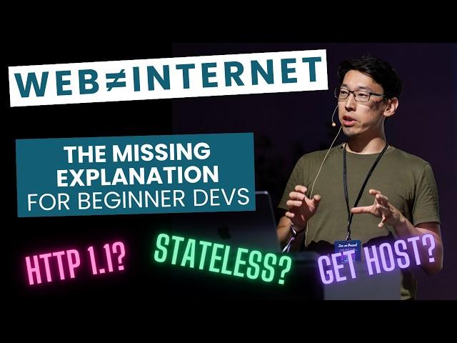 HTTP and The Web: explanation I wish I had in school