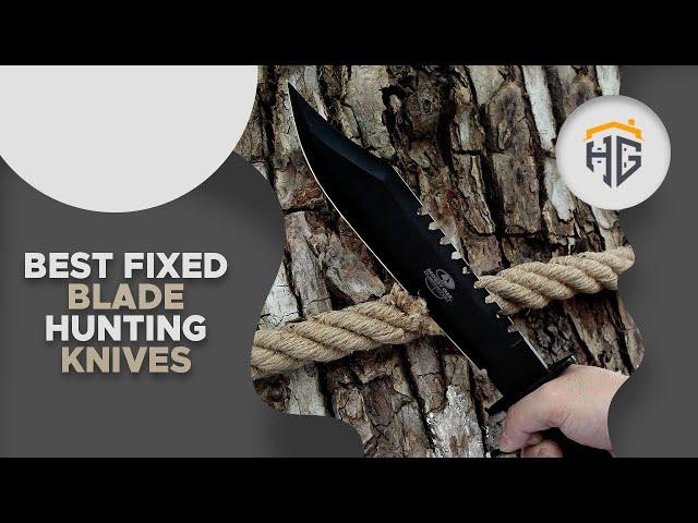 ▶️Fixed Blade Knives: Top 5 Best Fixed Blade Knives For 2021 - [ Buying Guide ]