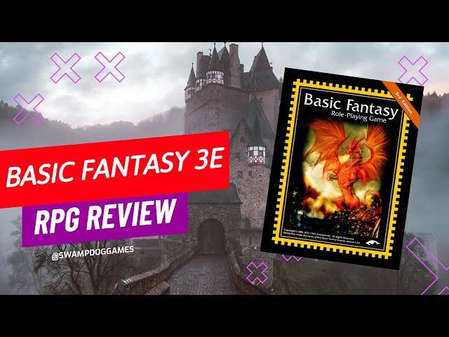 Basic Fantasy 3E RPG Review  #basicfantasy #osr #dnd #rpg #ttrpg #dndhomebrew #dnd5e