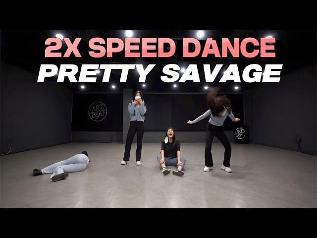 [2X Dance Cover] BLACKPINK - Pretty Savage | 2x Speed Dance Cover