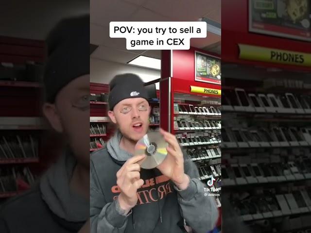 Cex Worker #fyp #fypシ #funny #cex #gaming #uk #uktiktok #shorts #viral #monster #ps3 #xbox #pc