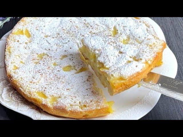 За 5 минут Пирог Как ТОРТ наСковороде! Все Продукты у вас есть! #recipe