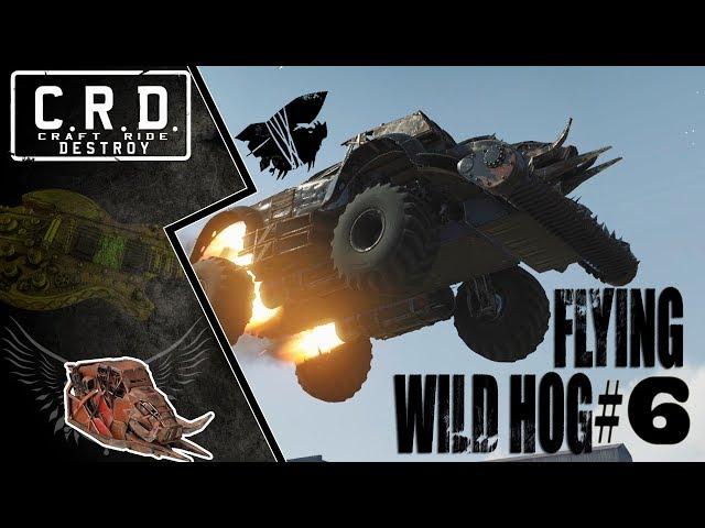 Crossout: [ Tusk & Harvester ] FLYING WILD HOG #6 [ver. 0.9.65]