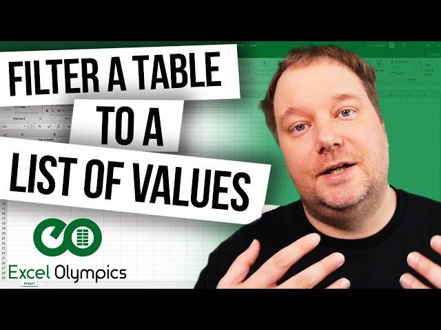 Filtering a Table to a Dynamic List of Values using Power Query and Power BI