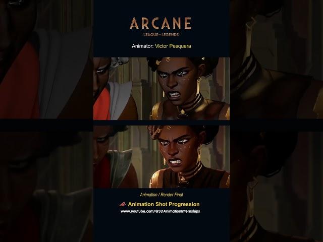 ARCANE | Shot Progression #Shorts