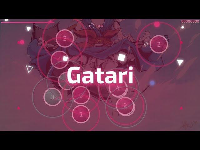 osu! skin review Gatari (by Ykino)