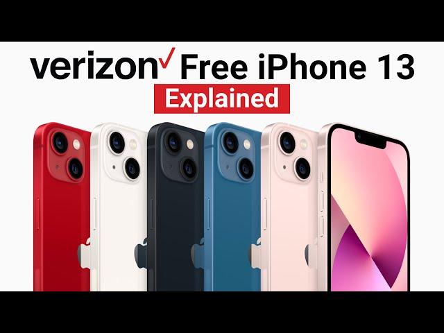 Verizon's Free iPhone 13 Deal: Explained!