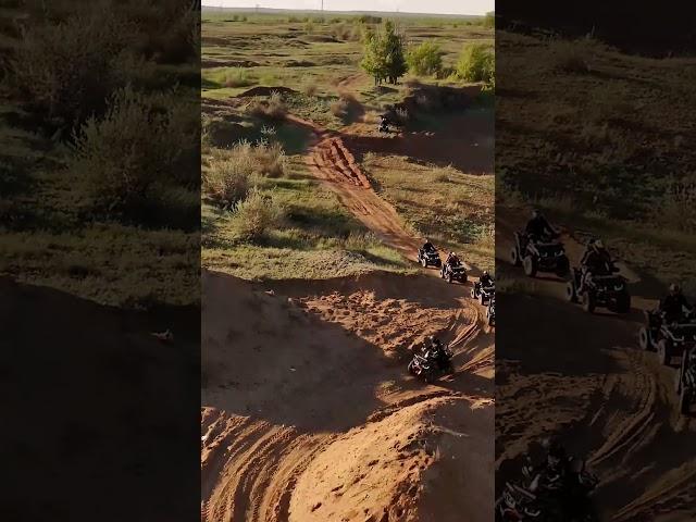 Квадро Тур в Актобе. "Карьер" -протяженность 10км.  #offroad #travel #adventure  #ride #offroading
