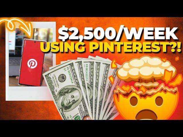 Earn $2,500 Weekly! Pinterest Side Hustle