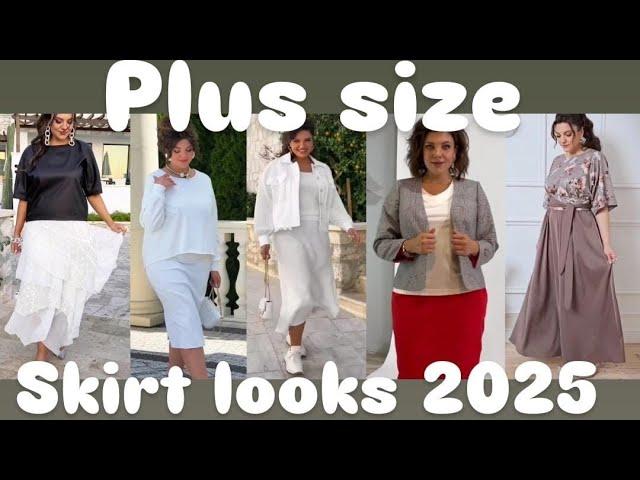 Plus size skirt looks 2025