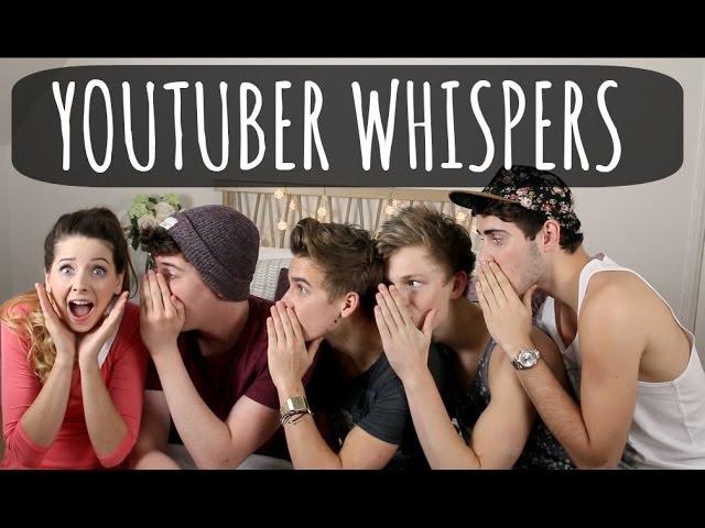 Youtuber Whispers Game | ThatcherJoe