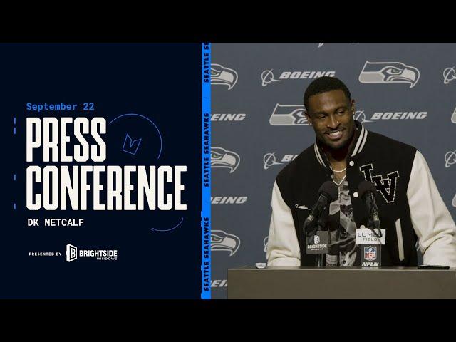 DK Metcalf: "We Can't Get Too High Or Too Low" | Postgame Press Conference - Week 3