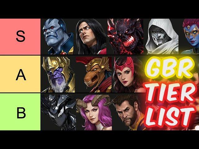 Dormammu GBR BEST Heroes TIER LIST (Oct 2024) - Marvel Future Fight