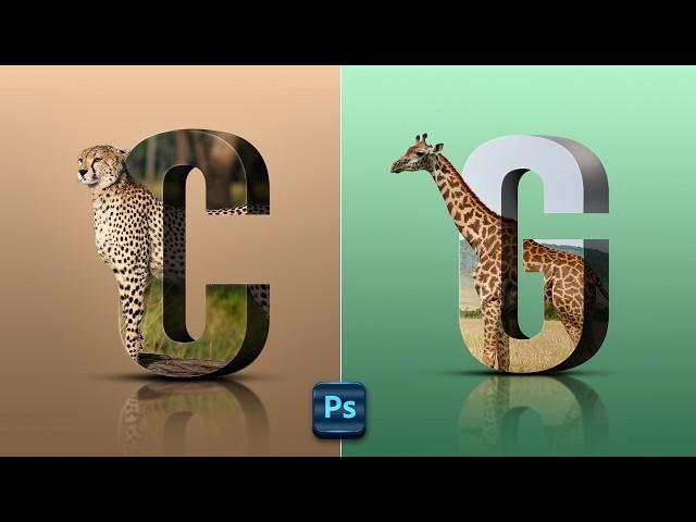 3D Letter Manipulation in Photoshop | Best Tutorial for Beginners